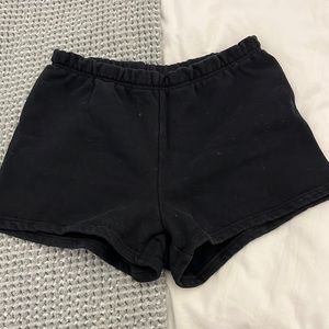 TNA cozy af fleece shorts